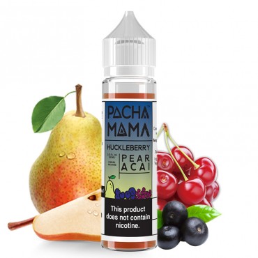 Huckleberry Pear Acai - 50/60ml Shortfill - PACHA MAMA von Charlie's Chalk Dust - Liquid