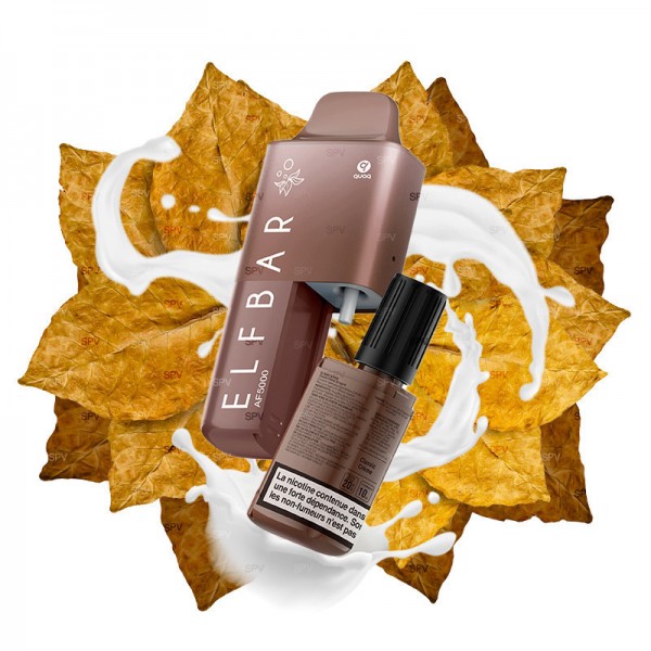Elfbar - AF5000 - Kit - Classic Cream (10ml Nachfüllbehälter/Liquid)