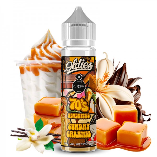 Seventies 70'S - 50/70ml Shortfill - Édition Oldies Curieux