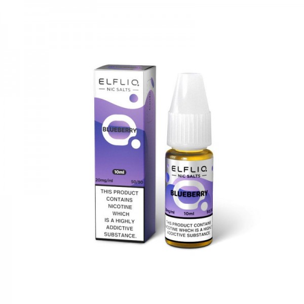 Blueberry - 10ml NikotinSalz - ElfLiq von Elfbar - Liquid