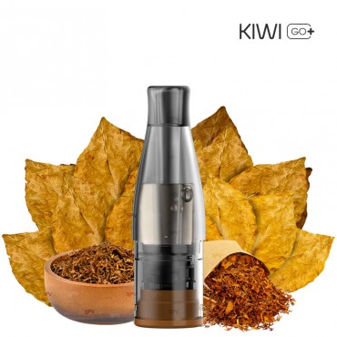 Pod-Kartuschen Kiwi GO PLUS - Smooth Tobacco - Kiwi Vapor - (2 Stck.)