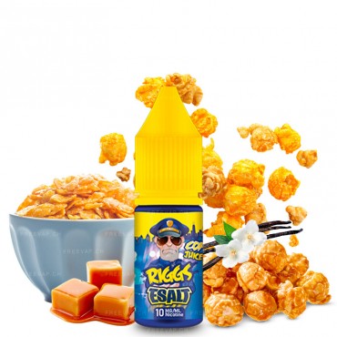 Riggs Cop Juice (Custard, Conflakes & Popcorn) - Nikotinsalz - Esalt | 10 ml