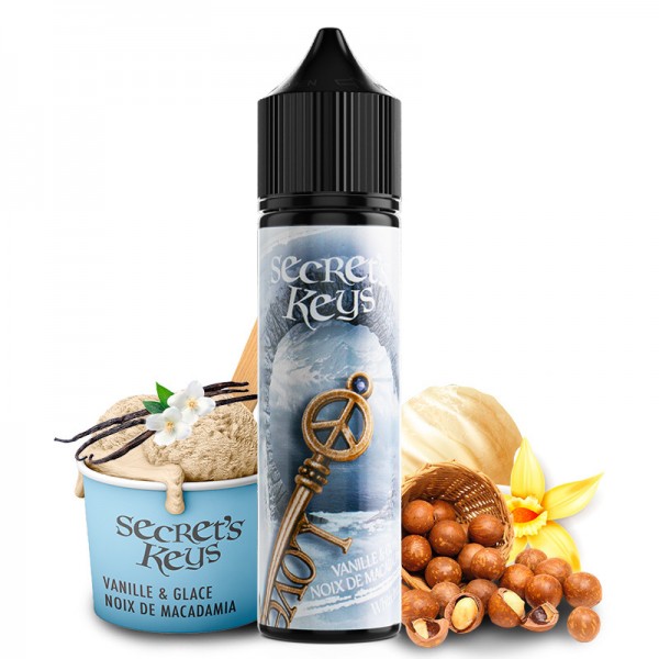 White Key - 50/60ml Shortfill - Secret's Keys von Secret LAb - Liquid