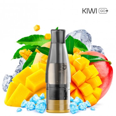 Kartuschen Kiwi GO PLUS - Mango Ice - Kiwi Vapor - (2 Stck.)