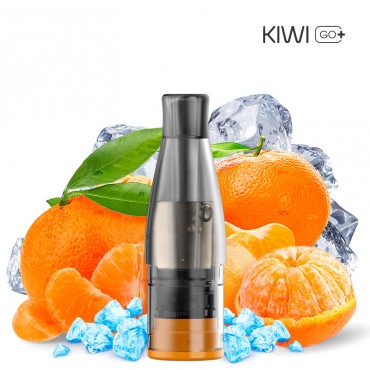 Pod-Kartuschen Kiwi GO PLUS - Tangerine Ice  - Kiwi Vapor - (2 Stck.)