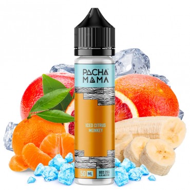 Citrus Monkey ICE - 50/60ml Shortfill - PACHA MAMA von Charlie's Chalk Dust - Liquid