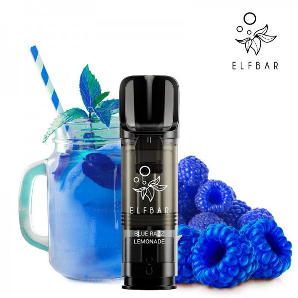 ELFA PRO - Kartuschen - Blue Razz Lemonade - Elf Bar - (2 Stck.)