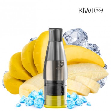 Pod-Kartuschen Kiwi GO PLUS - Banana Ice - Kiwi Vapor - (2 Stck.)