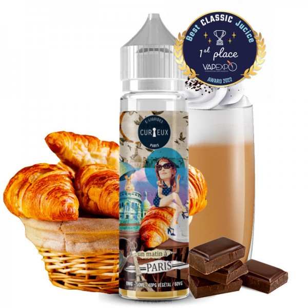 Un Matin à Paris - 50/70ml Shortfill - Hexagone von Curieux - Liquid