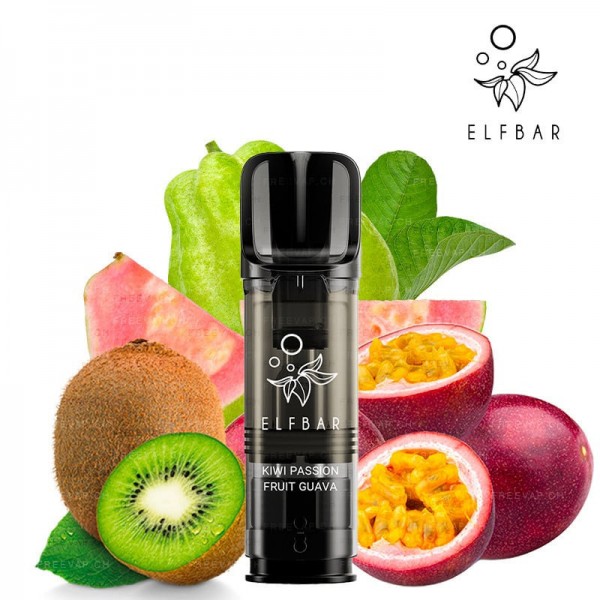 ELFA PRO - Kartuschen - Passion Kiwi Guava - Elf Bar - (2 Stck.)