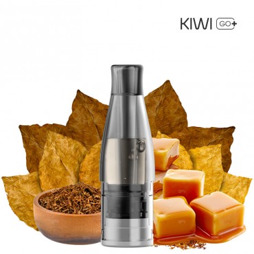 Pod-Kartuschen Kiwi GO PLUS - Caramel Tobacco  - Kiwi Vapor - (2 Stck.)