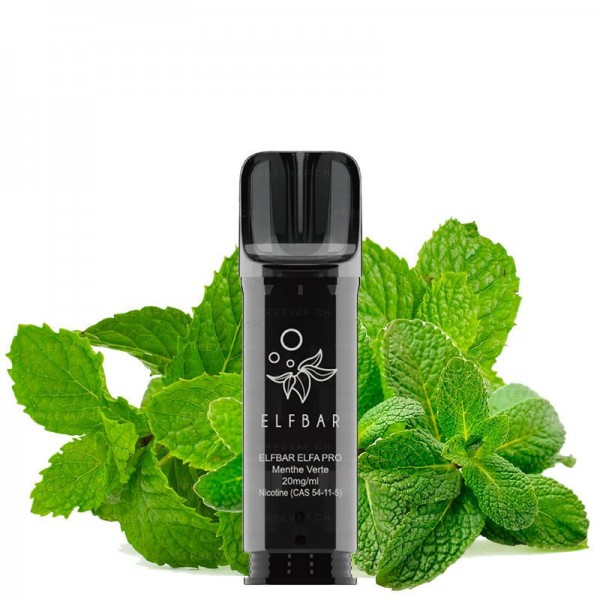 ELFA PRO - Kartuschen - Spearmint - Elf Bar - (2 Stck.)