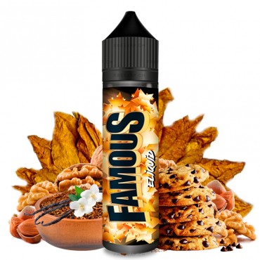 Famous (Classic Blond, Vanille-Keks & Nüsse) - Shortfill Format - Premium | 50ml