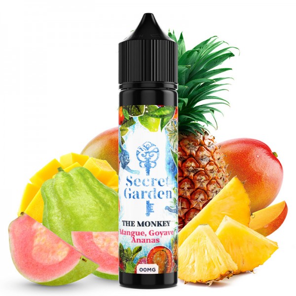 The Monkey - 50/60ml Shortfill - Secret Garden von Secret LAb - Liquid