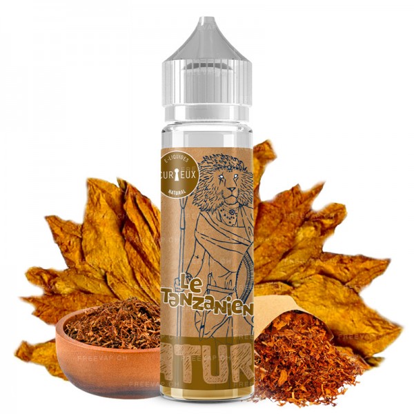 Le Tanzanien - 50/60ml Shortfill - Natural von Curieux - Liquid