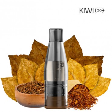 Pod-Kartuschen Kiwi GO PLUS - Dry Tobacco - Kiwi Vapor - (2 Stck.)