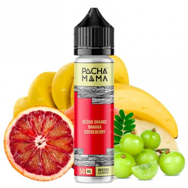 Blood Orange Banana Gooseberry - 50/60ml Shortfill - PACHA MAMA von Charlie's Chalk Dust - Liquid