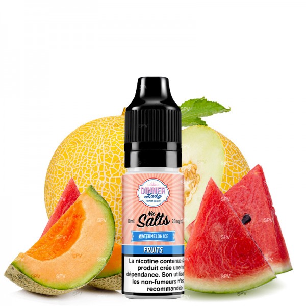 Watermelon Ice - 10ml NikotinSalz - FRUITS Dinner Lady - Liquid -NEW