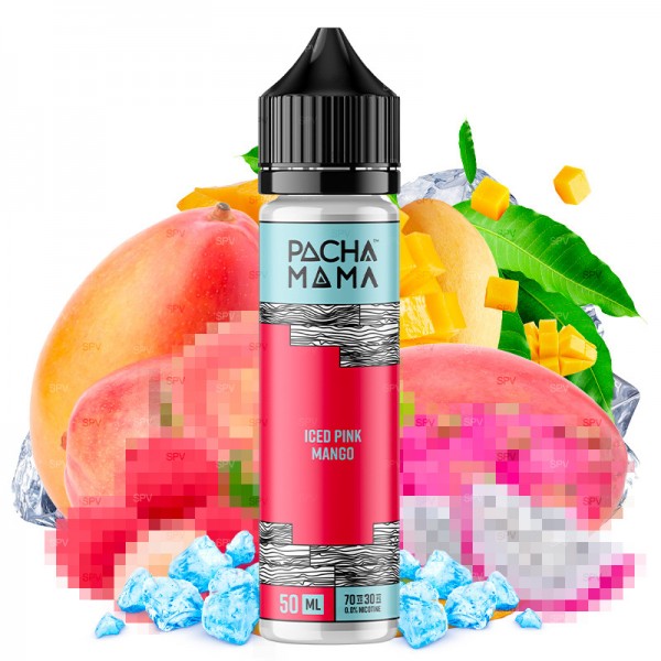 Pink Mango ICE - 50/60ml Shortfill - PACHA MAMA von Charlie's Chalk Dust - Liquid