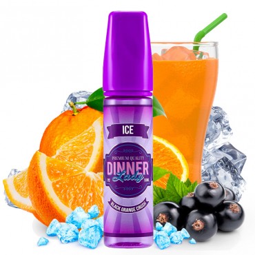 Black Orange Crush - 50/60ml Shortfill - ICE von Dinner Lady - Liquid