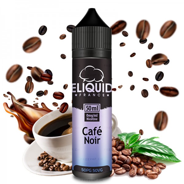Cafe Noir - 50/60ml Shortfill - Orignals von ELiquid France - Liquid