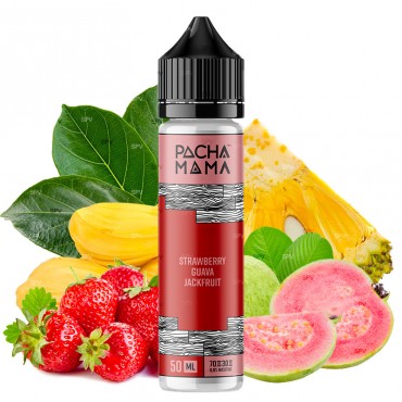 Strawberry Guava Jackfruit - 50/60ml Shortfill - PACHA MAMA von Charlie's Chalk Dust - Liquid