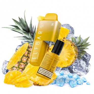 Elfbar - AF5000 - Kit - Sour Pineapple Ice (10ml Nachfüllbehälter/Liquid)