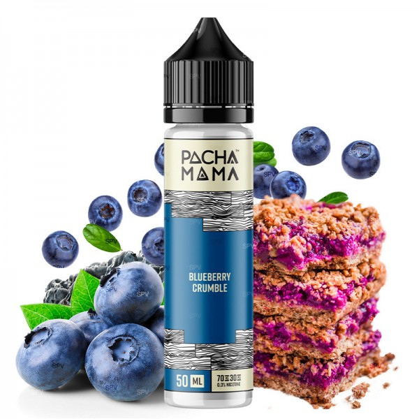 Blueberry Crumble - 50/60ml Shortfill - Pachamama Charlie's Chalk Dust