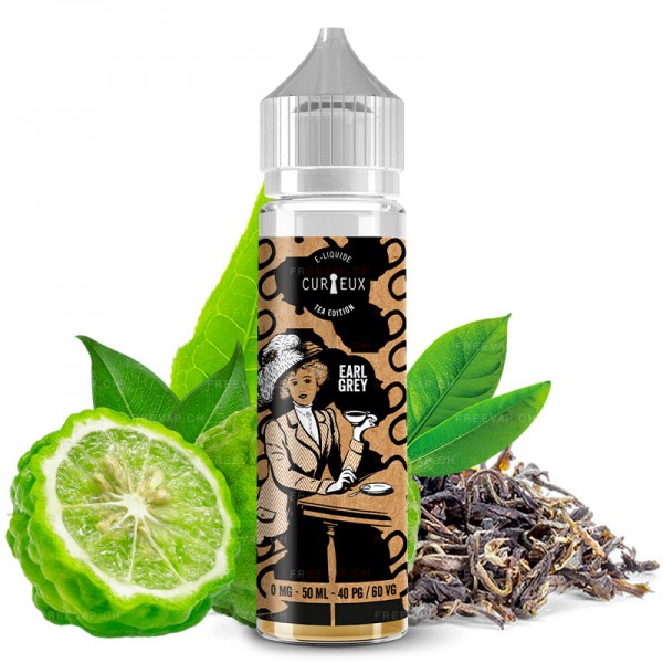 Earl Grey - 50/70ml Shortfill - Tea von Curieux - Liquid