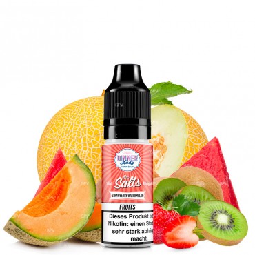 Strawberry Watermelon - 10ml NikotinSalz - FRUITS Dinner Lady - Liquid -NEW