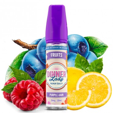 Purple Rain - 50/60ml Shortfill - Fruits von Dinner Lady - Liquid