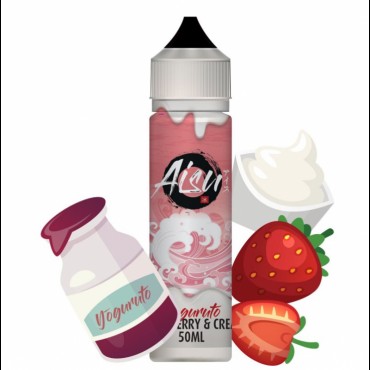 Strawberry & Cream Milk - 50/60ml Shortfill - Aisu Yoguruto von ZAP! Juice - Liquid