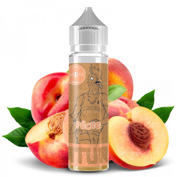 Curieux Natural - Peche - 50/60ml Liquid (Shortfill)
