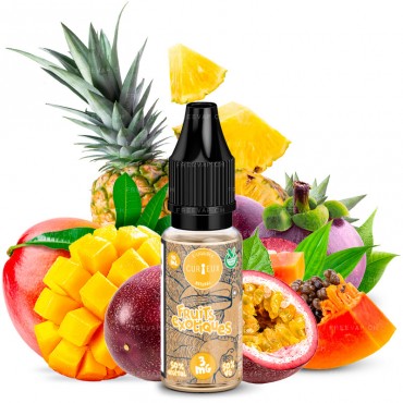 Curieux NATURAL - Fruits Exotiques - 10ml Liquid