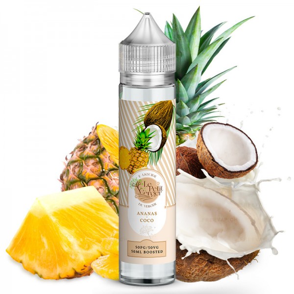 Ananas Coco - 50/70ml Shortfill - Le Petit Verger von Savourea - Liquid