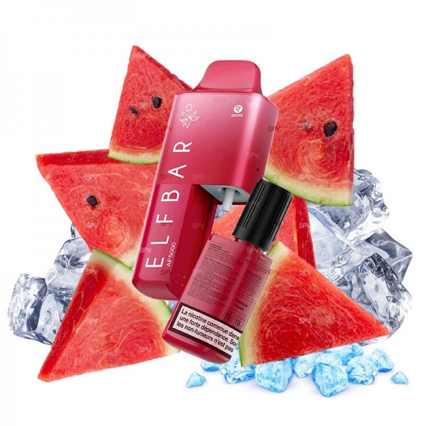 Elfbar - AF5000 - Kit - Watermelon Ice (10ml Nachfüllbehälter/Liquid)