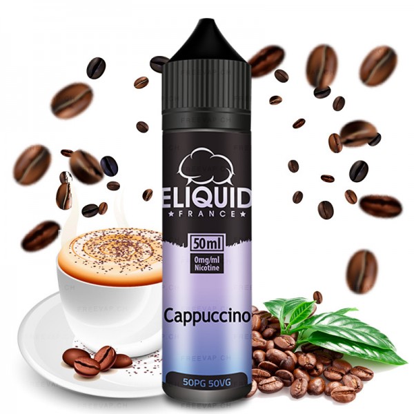Cappuccino - 50/60ml Shortfill - Orignals von ELiquid France - Liquid