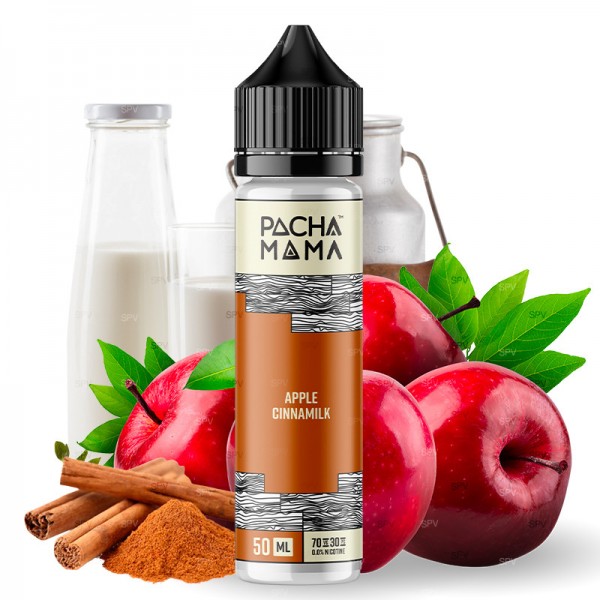 Apple Cinnamilk - 50/60ml Shortfill - Pachamama Charlie's Chalk Dust