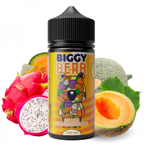 Melon Fruit du Dragon - 200ml Liquid - von Biggy Bear