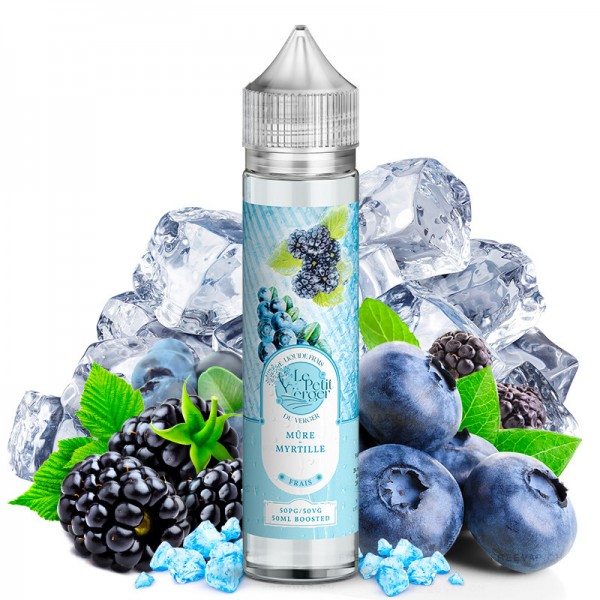 Mûre Myrtille Frais - 50/70ml Shortfill - Le petit Verger von Savourea - Liquid