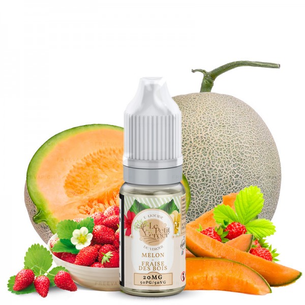 Melon Fraise des Bois - 10ml NikotinSalz 20mg - Le petit Verger von Savourea - Liquid