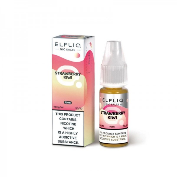 Strawberry Kiwi - 10ml NikotinSalz - ElfLiq von Elfbar - Liquid
