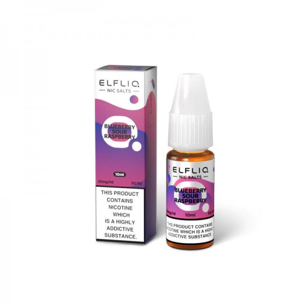 Blueberry Sour Raspberry - 10ml NikotinSalz - ElfLiq von Elfbar - Liquid