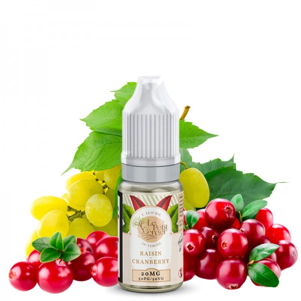 Raisin Cranberry - 10ml NikotinSalz 20mg - Le petit Verger von Savourea - Liquid