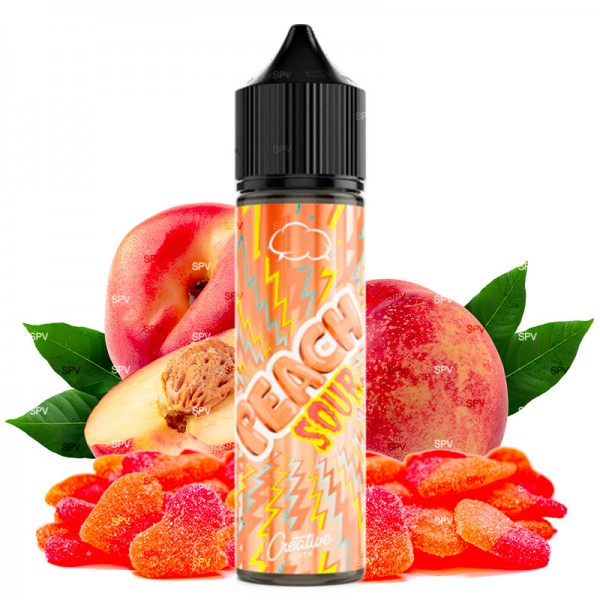 Peach Sour - 50/70ml Shortfill - Creative Suite Eliquid France