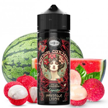 Wassermelone Litschi - 100/120ml Shortfill - Potion Curieuse Curieux