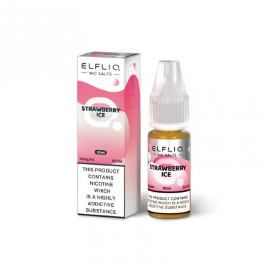 Strawberry Ice - 10ml NikotinSalz - ElfLiq von Elfbar - Liquid