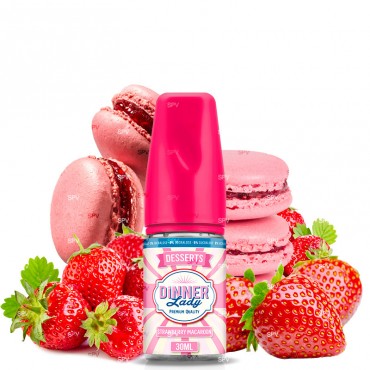 DIY Aroma Strawberry Macaroon - Desserts von Dinner Lady | 30ml