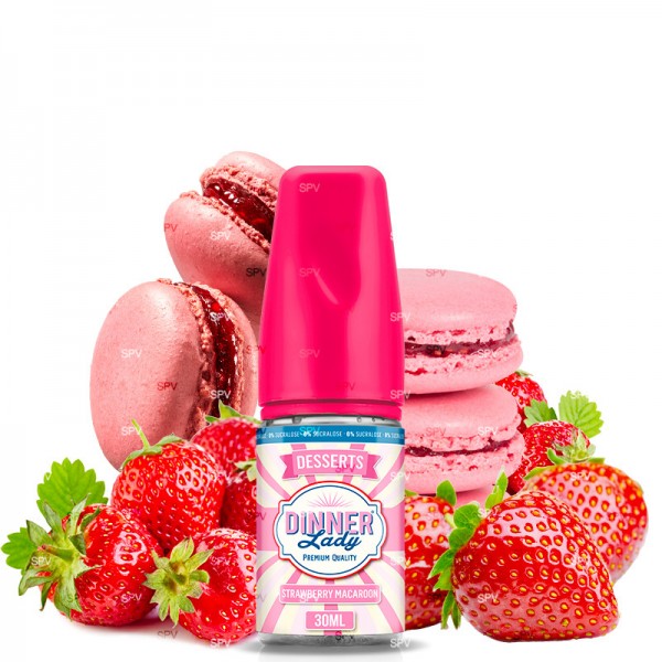 DIY Aroma Strawberry Macaroon - Desserts von Dinner Lady | 30ml
