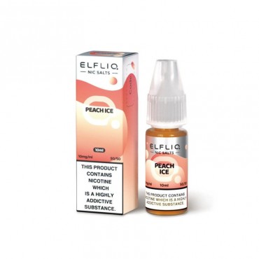 Peach Ice - 10ml NikotinSalz - ElfLiq von Elfbar - Liquid